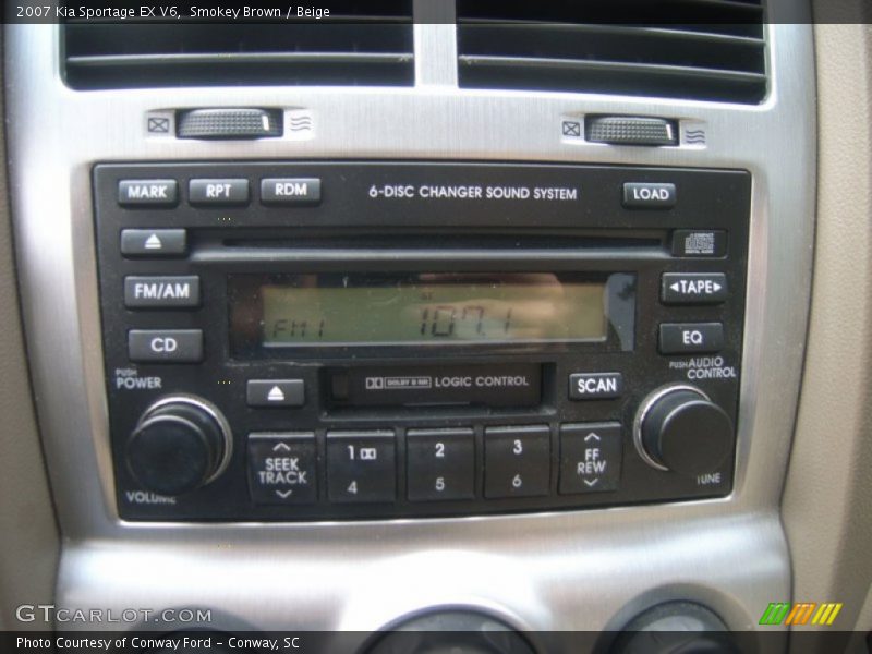 Smokey Brown / Beige 2007 Kia Sportage EX V6