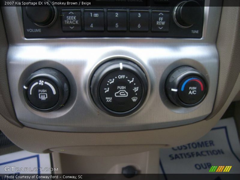 Smokey Brown / Beige 2007 Kia Sportage EX V6