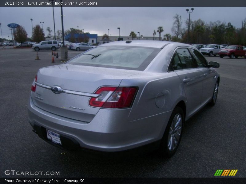 Ingot Silver / Light Stone 2011 Ford Taurus Limited
