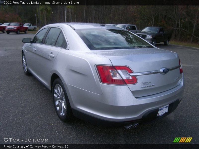 Ingot Silver / Light Stone 2011 Ford Taurus Limited