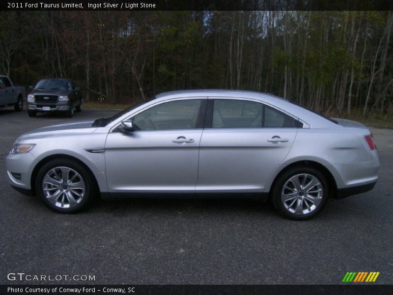 Ingot Silver / Light Stone 2011 Ford Taurus Limited