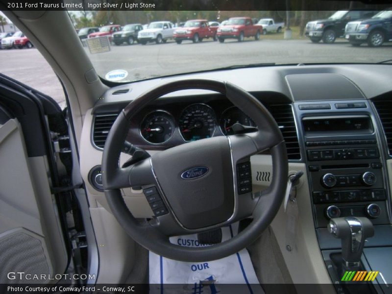 Ingot Silver / Light Stone 2011 Ford Taurus Limited