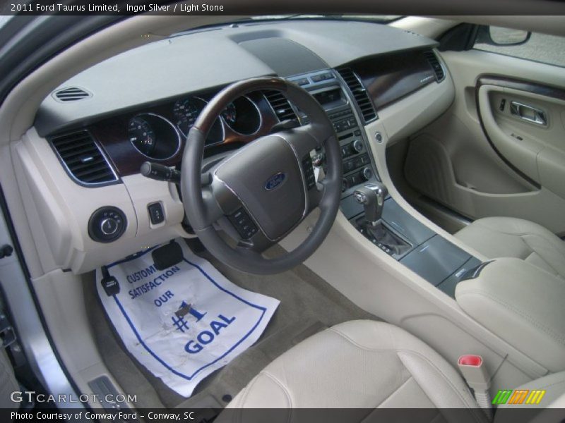 Ingot Silver / Light Stone 2011 Ford Taurus Limited