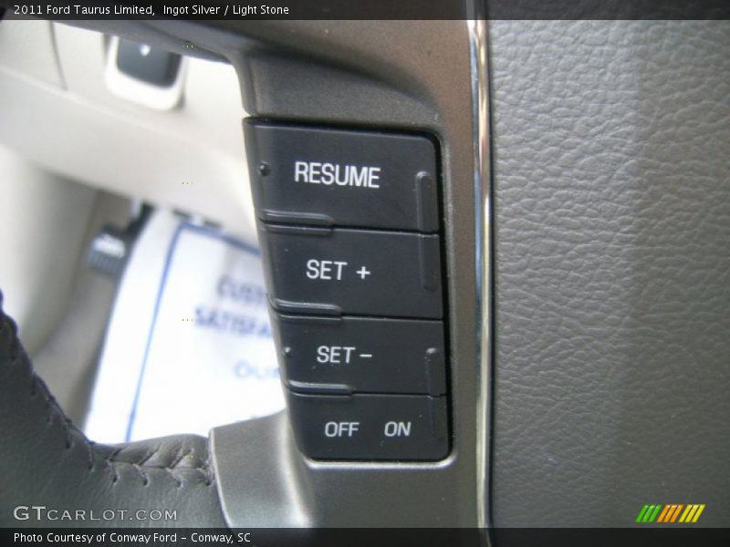 Ingot Silver / Light Stone 2011 Ford Taurus Limited