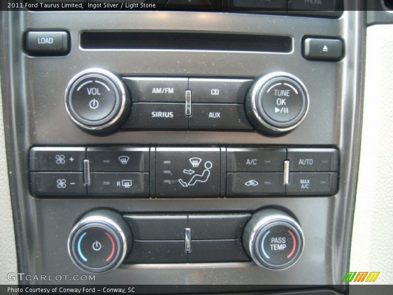 Ingot Silver / Light Stone 2011 Ford Taurus Limited