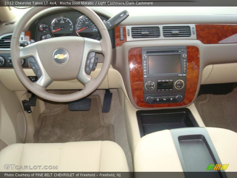 Mocha Steel Metallic / Light Cashmere/Dark Cashmere 2012 Chevrolet Tahoe LT 4x4