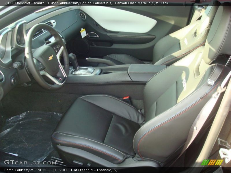  2012 Camaro LT 45th Anniversary Edition Convertible Jet Black Interior