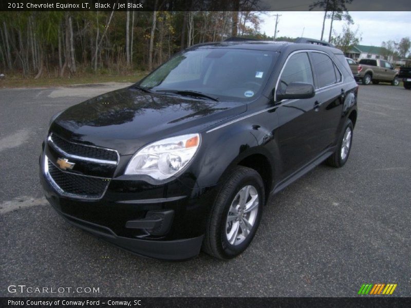 Black / Jet Black 2012 Chevrolet Equinox LT