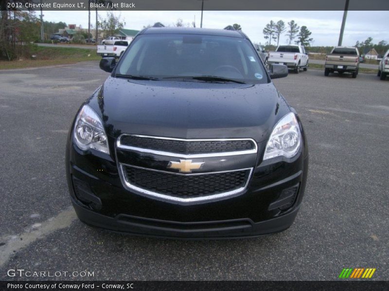 Black / Jet Black 2012 Chevrolet Equinox LT