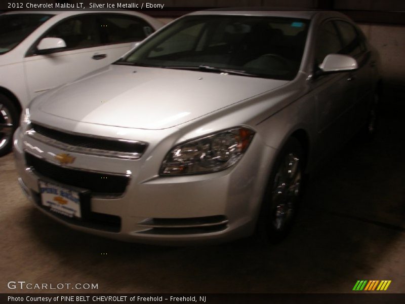 Silver Ice Metallic / Ebony 2012 Chevrolet Malibu LT