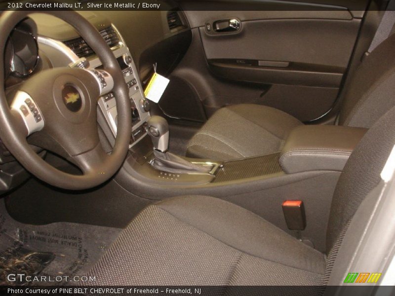 Silver Ice Metallic / Ebony 2012 Chevrolet Malibu LT