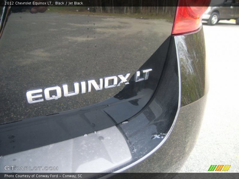 Black / Jet Black 2012 Chevrolet Equinox LT