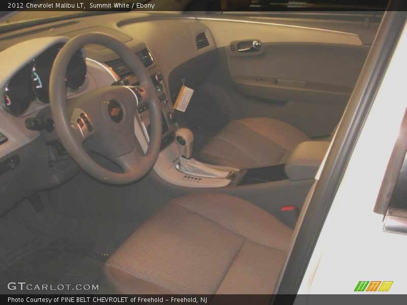 Summit White / Ebony 2012 Chevrolet Malibu LT