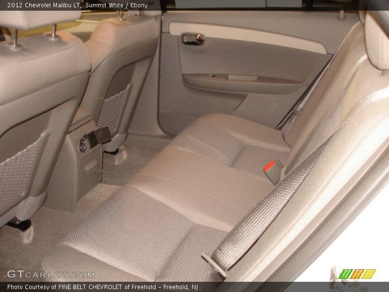 Summit White / Ebony 2012 Chevrolet Malibu LT