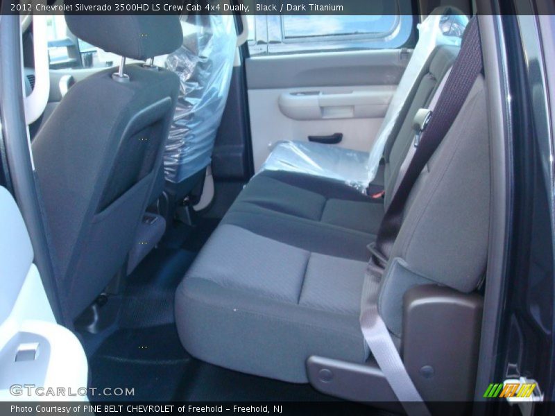 Black / Dark Titanium 2012 Chevrolet Silverado 3500HD LS Crew Cab 4x4 Dually