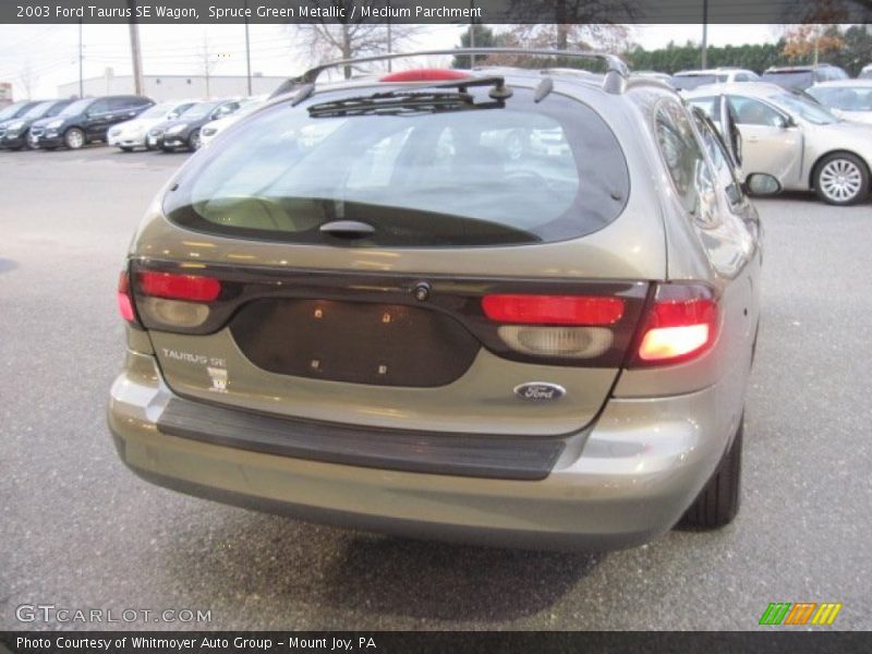 Spruce Green Metallic / Medium Parchment 2003 Ford Taurus SE Wagon
