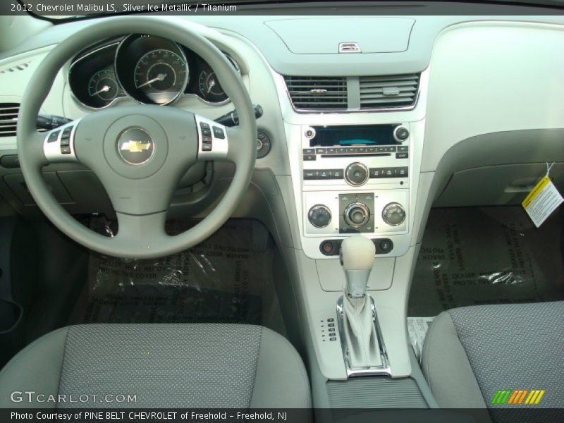 Silver Ice Metallic / Titanium 2012 Chevrolet Malibu LS