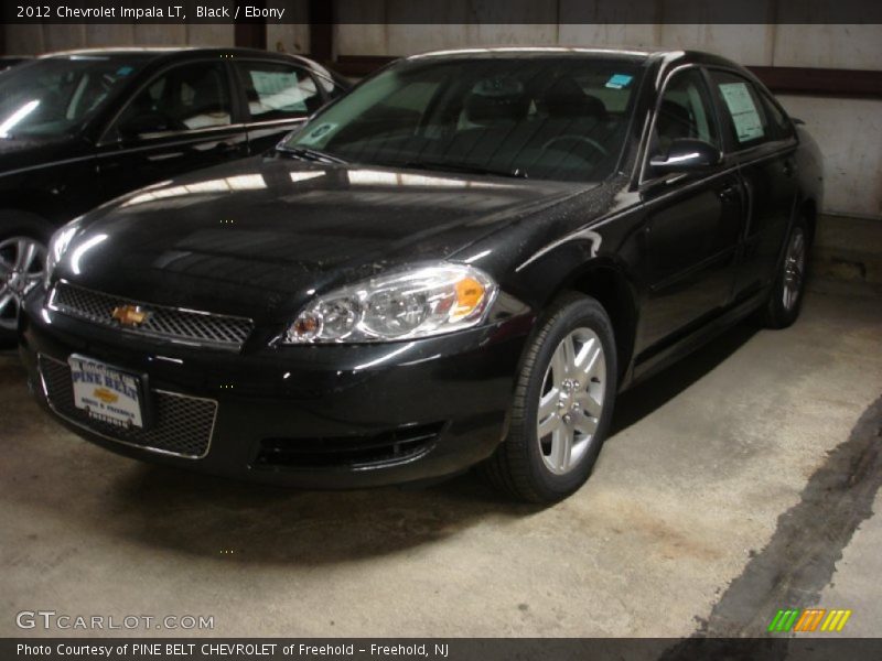 Black / Ebony 2012 Chevrolet Impala LT