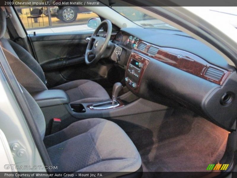 Gold Mist Metallic / Neutral 2009 Chevrolet Impala LT