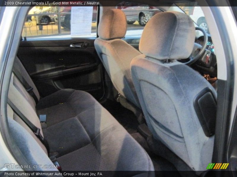 Gold Mist Metallic / Neutral 2009 Chevrolet Impala LT