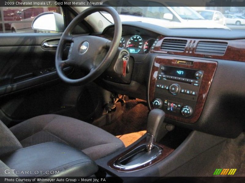 Gold Mist Metallic / Neutral 2009 Chevrolet Impala LT