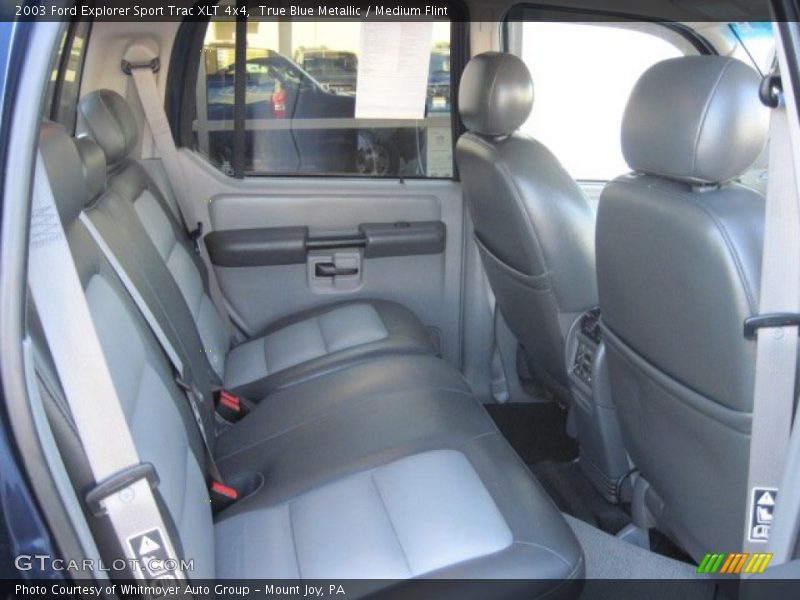 True Blue Metallic / Medium Flint 2003 Ford Explorer Sport Trac XLT 4x4