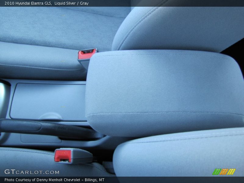 Liquid Silver / Gray 2010 Hyundai Elantra GLS