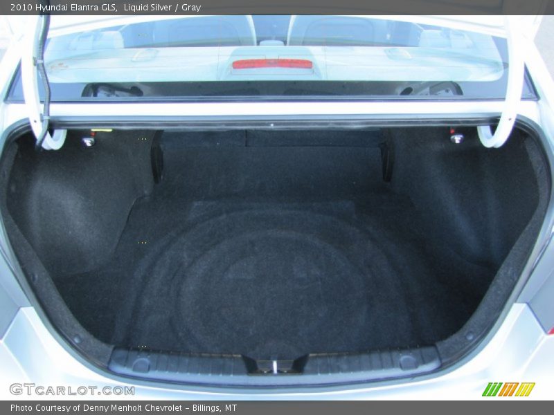 Liquid Silver / Gray 2010 Hyundai Elantra GLS