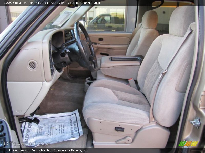 Sandstone Metallic / Tan/Neutral 2005 Chevrolet Tahoe LS 4x4