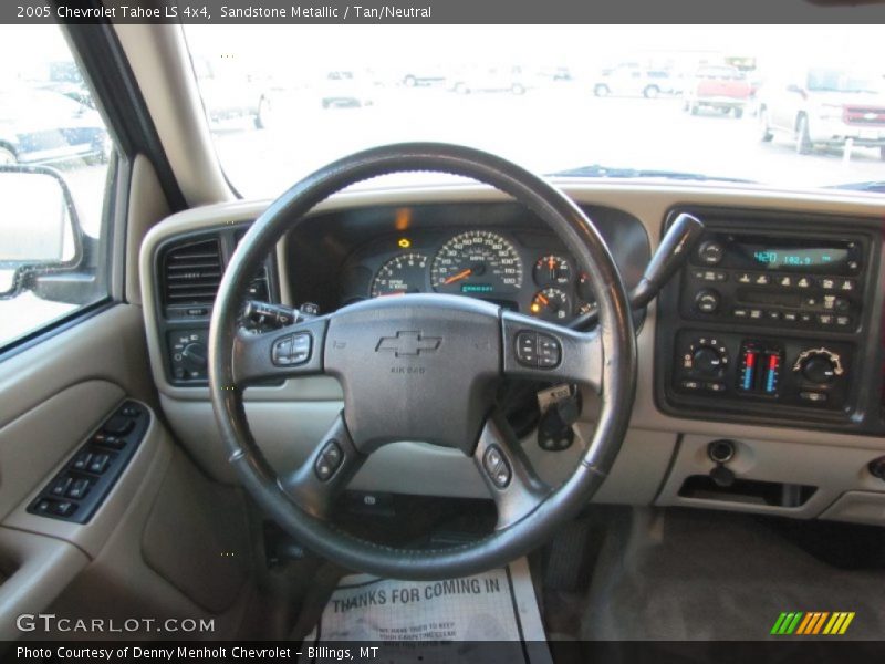 Sandstone Metallic / Tan/Neutral 2005 Chevrolet Tahoe LS 4x4