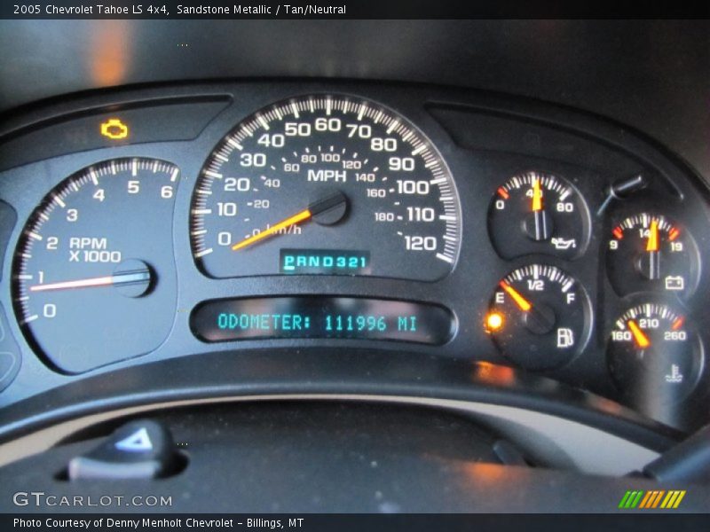Sandstone Metallic / Tan/Neutral 2005 Chevrolet Tahoe LS 4x4