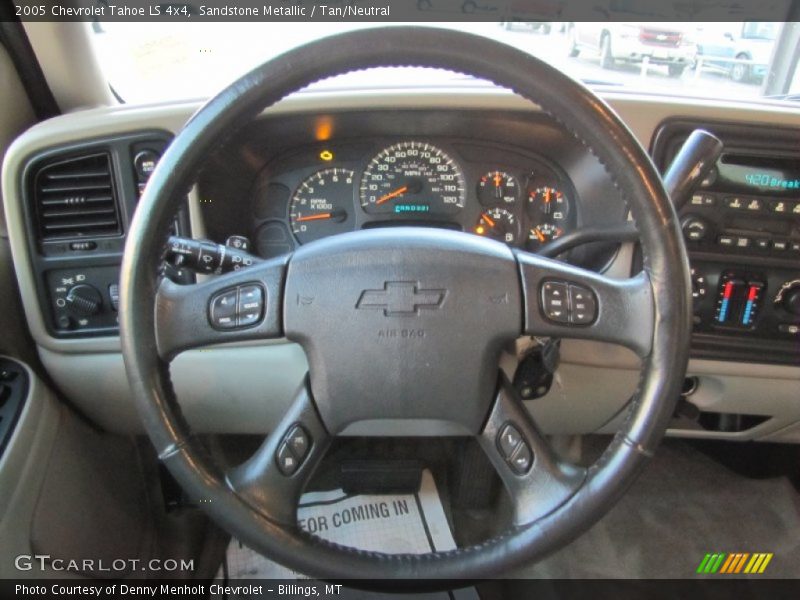 Sandstone Metallic / Tan/Neutral 2005 Chevrolet Tahoe LS 4x4