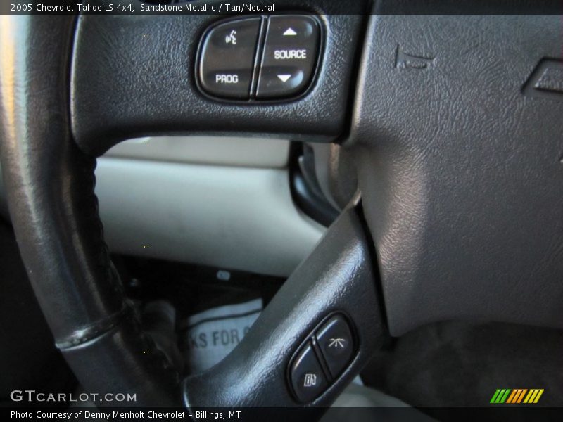 Sandstone Metallic / Tan/Neutral 2005 Chevrolet Tahoe LS 4x4