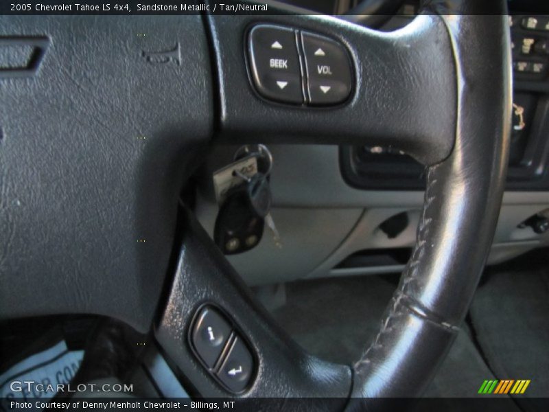 Sandstone Metallic / Tan/Neutral 2005 Chevrolet Tahoe LS 4x4