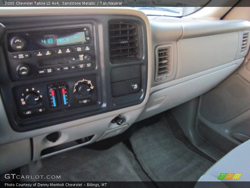 Sandstone Metallic / Tan/Neutral 2005 Chevrolet Tahoe LS 4x4