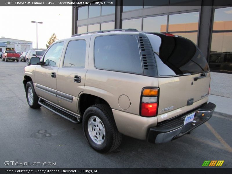 Sandstone Metallic / Tan/Neutral 2005 Chevrolet Tahoe LS 4x4