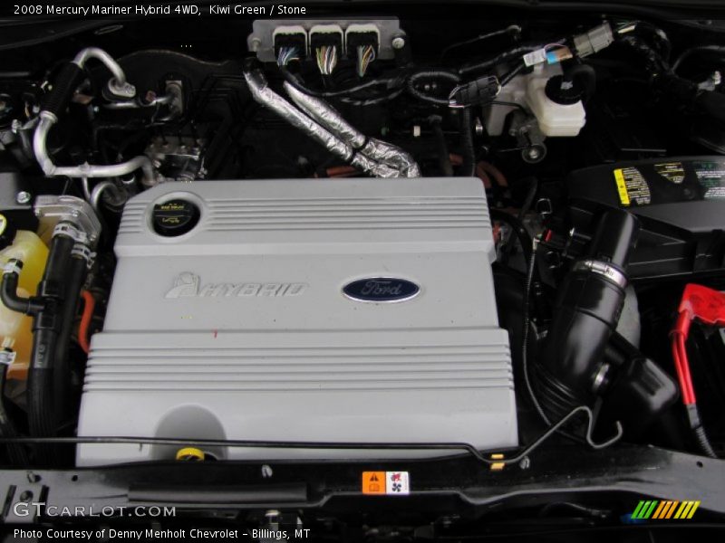  2008 Mariner Hybrid 4WD Engine - 2.3 Liter DOHC 16-Valve 4 Cylinder Gasoline/Electric Hybrid