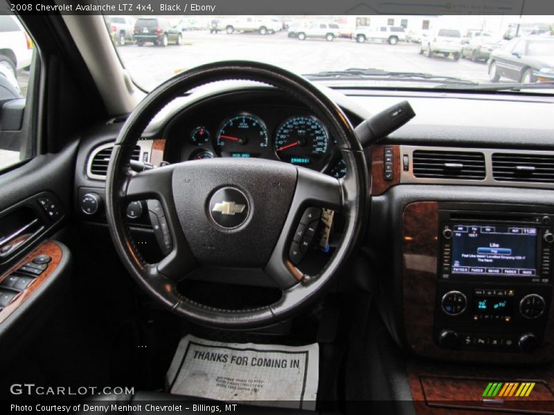 Dashboard of 2008 Avalanche LTZ 4x4