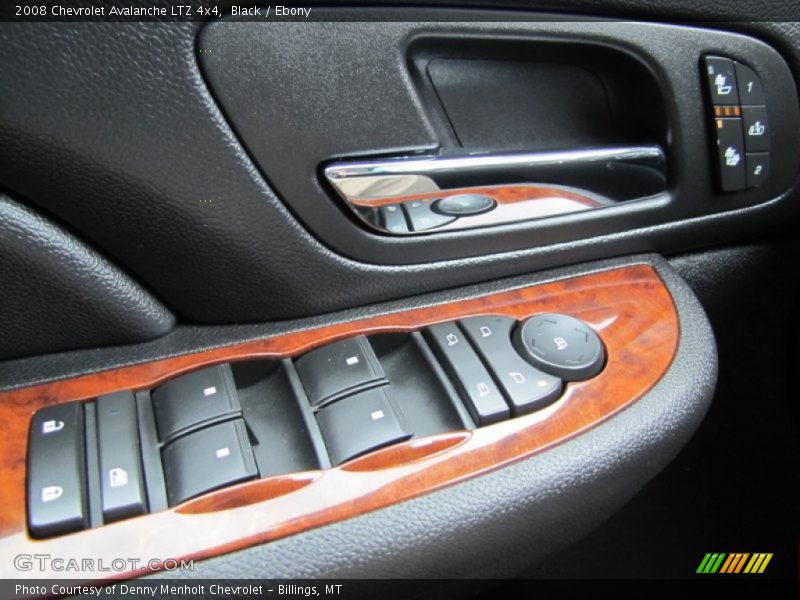 Black / Ebony 2008 Chevrolet Avalanche LTZ 4x4