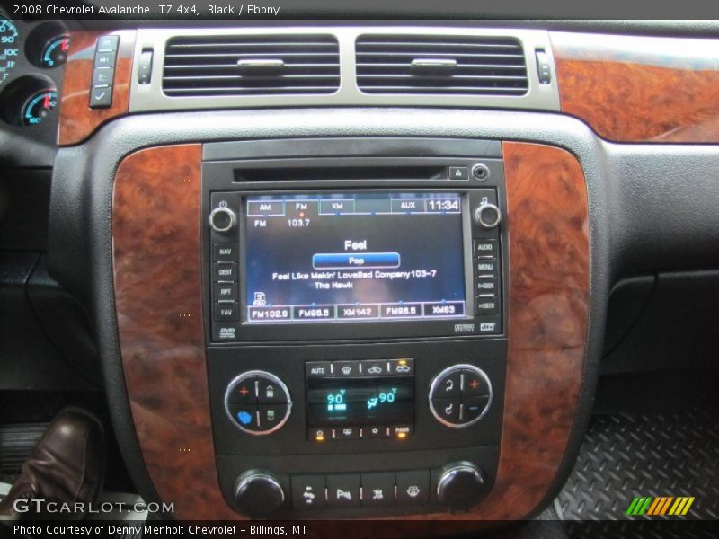 Black / Ebony 2008 Chevrolet Avalanche LTZ 4x4