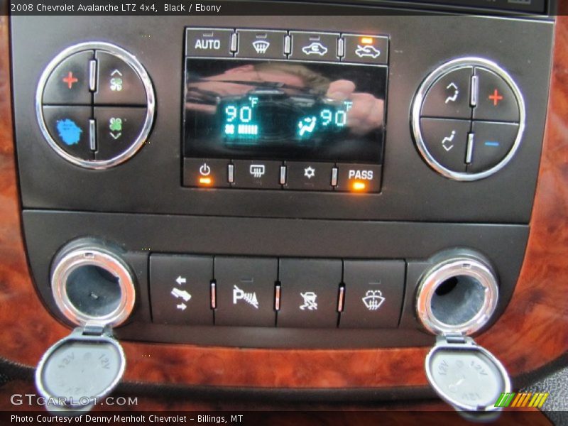 Black / Ebony 2008 Chevrolet Avalanche LTZ 4x4