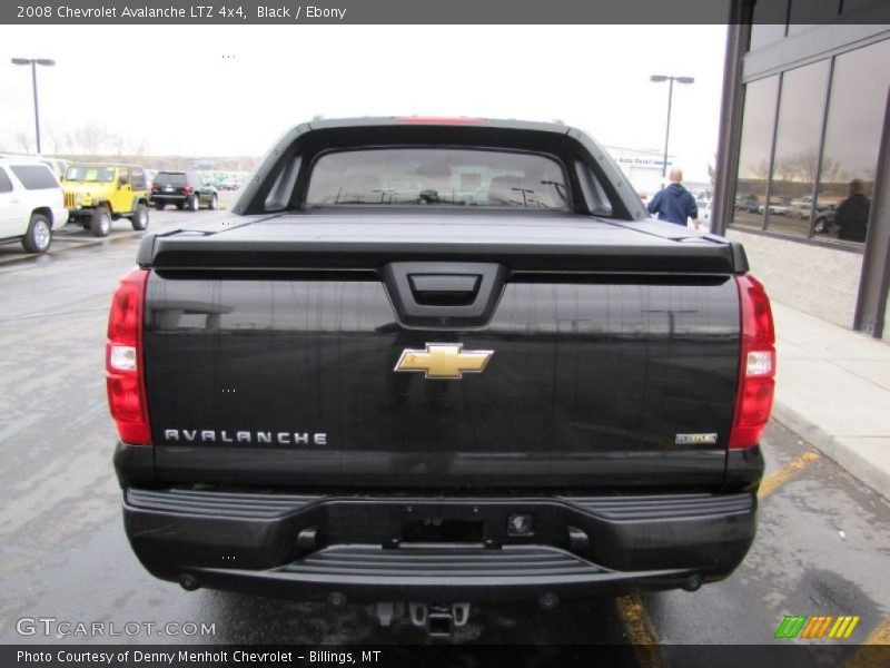 Black / Ebony 2008 Chevrolet Avalanche LTZ 4x4