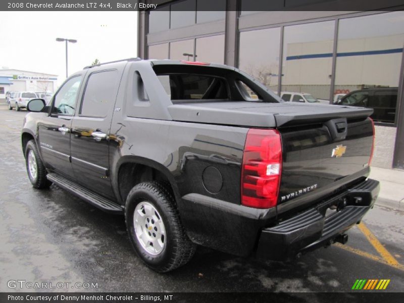 Black / Ebony 2008 Chevrolet Avalanche LTZ 4x4
