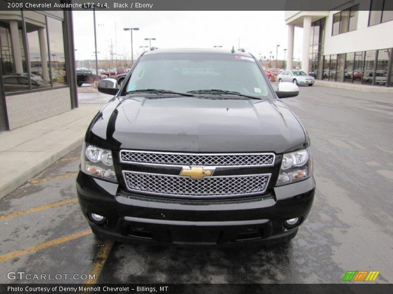 Black / Ebony 2008 Chevrolet Avalanche LTZ 4x4