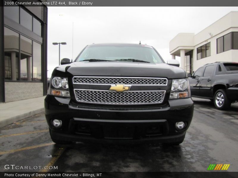 Black / Ebony 2008 Chevrolet Avalanche LTZ 4x4