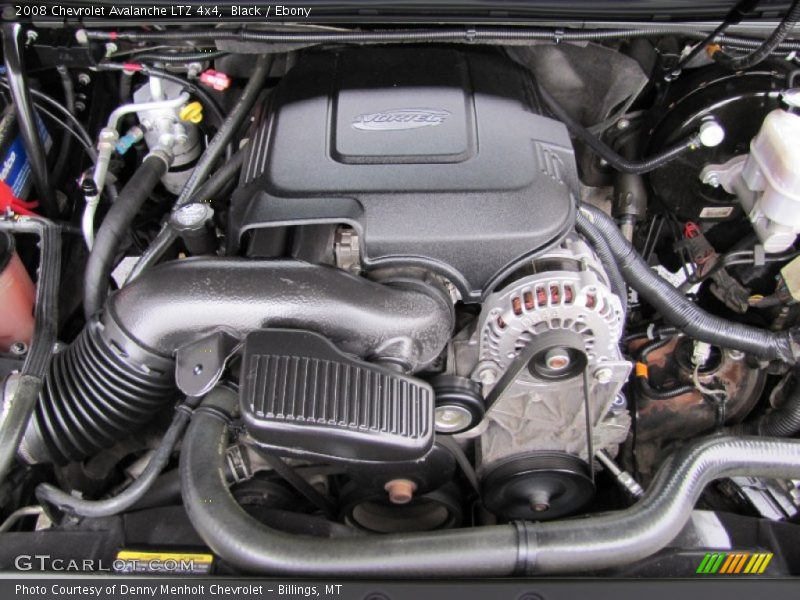Black / Ebony 2008 Chevrolet Avalanche LTZ 4x4