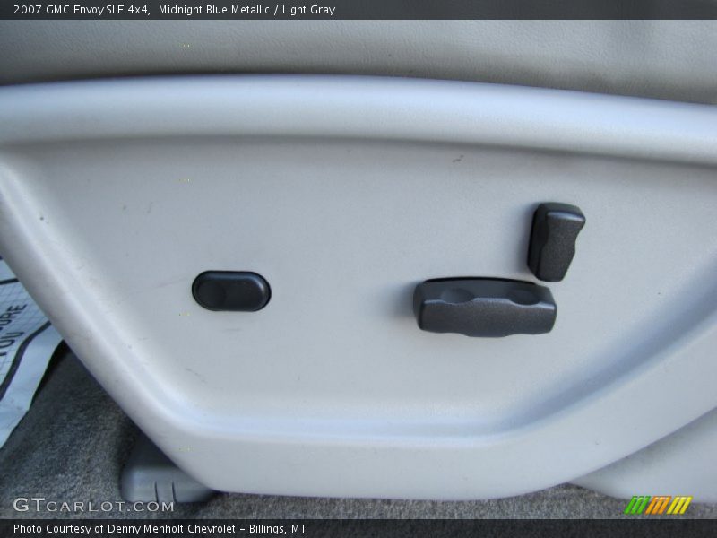 Midnight Blue Metallic / Light Gray 2007 GMC Envoy SLE 4x4