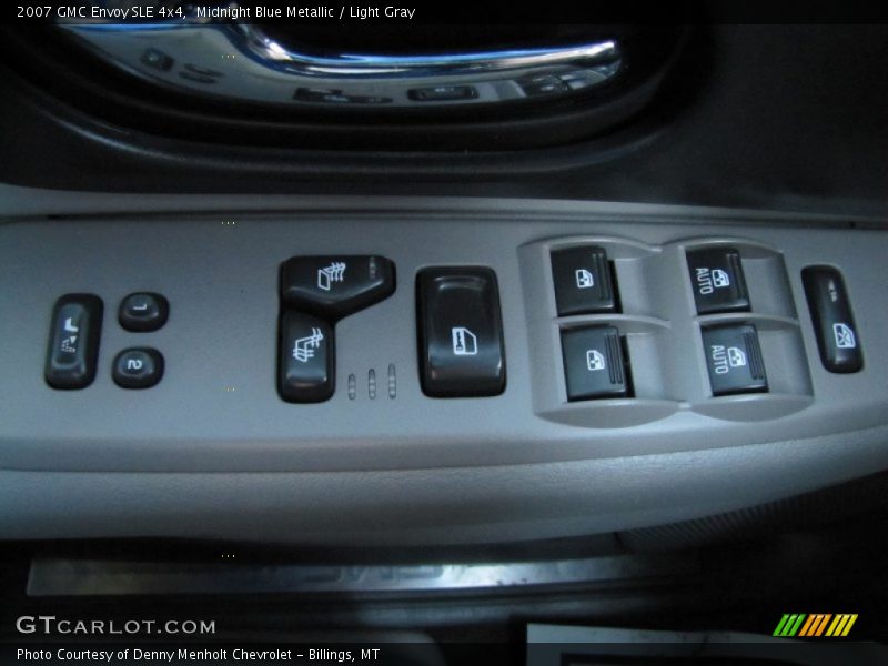Midnight Blue Metallic / Light Gray 2007 GMC Envoy SLE 4x4