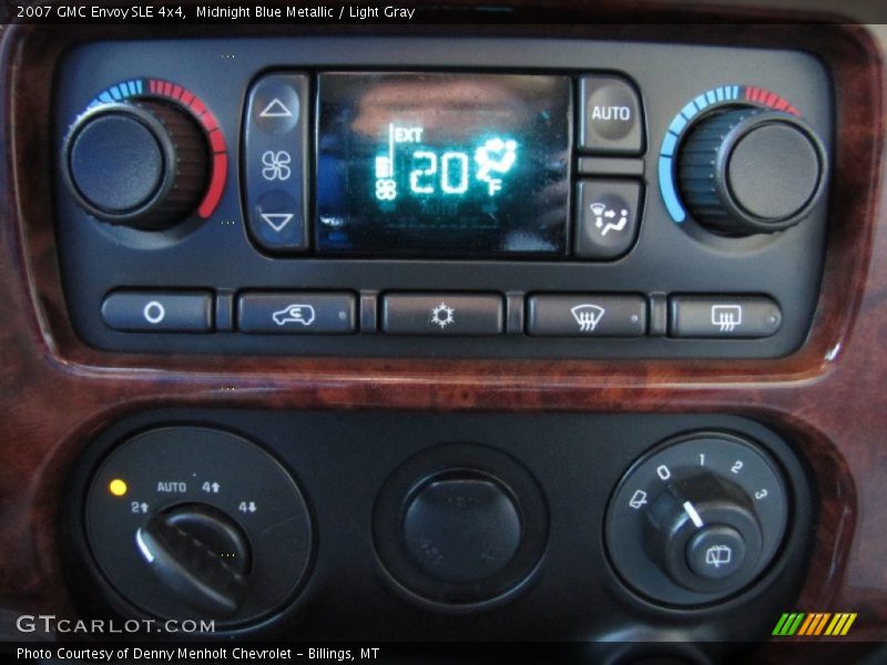 Midnight Blue Metallic / Light Gray 2007 GMC Envoy SLE 4x4
