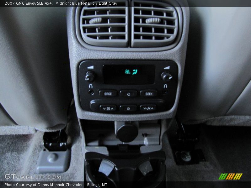 Midnight Blue Metallic / Light Gray 2007 GMC Envoy SLE 4x4